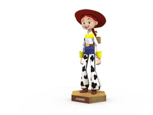 Arquivo em PDF : Sheriff Woody e Jessie Cowgirl Toy story.