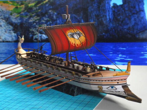 Projeto Papercraft 3d Navio Argo/ Maquete.