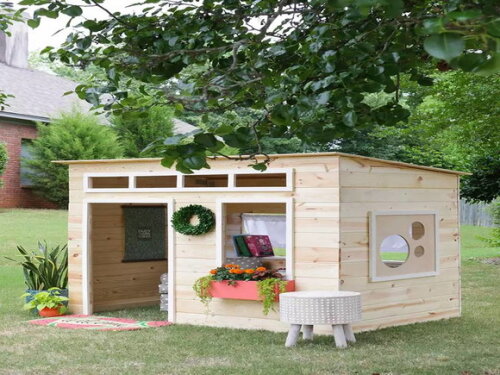 Projeto para Construir Casinha de Madeira Infantil + Brinde.