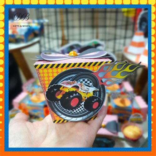 Arquivo de Corte Caixa Sushi Monster Truck Studio e PDF