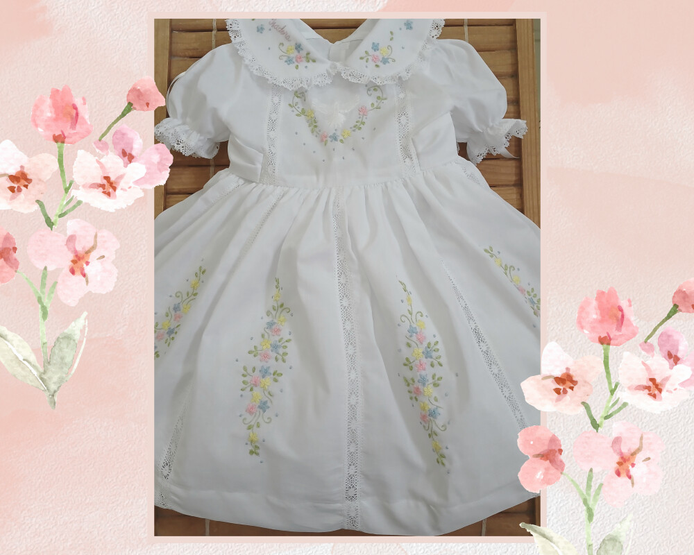 Vestido Batizado Luxo Isadora