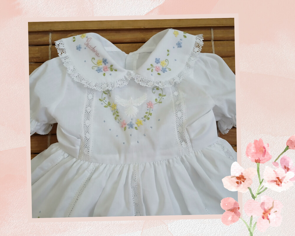 Vestido Batizado Luxo Isadora