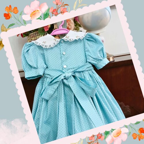 Vestido Ponto Smock Alice