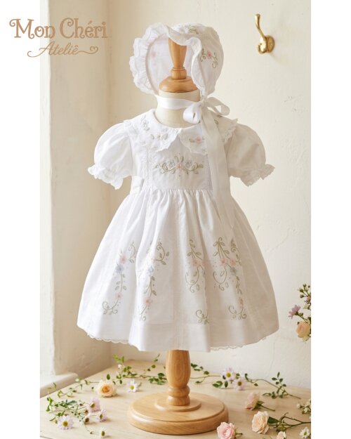 Vestido Batizado Luxo Sombras e Arabescos