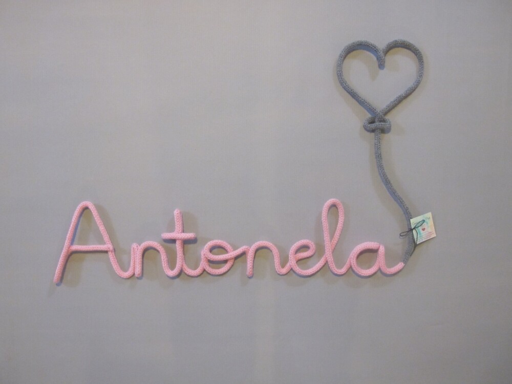 Porta Maternidade personalizado em tricotin