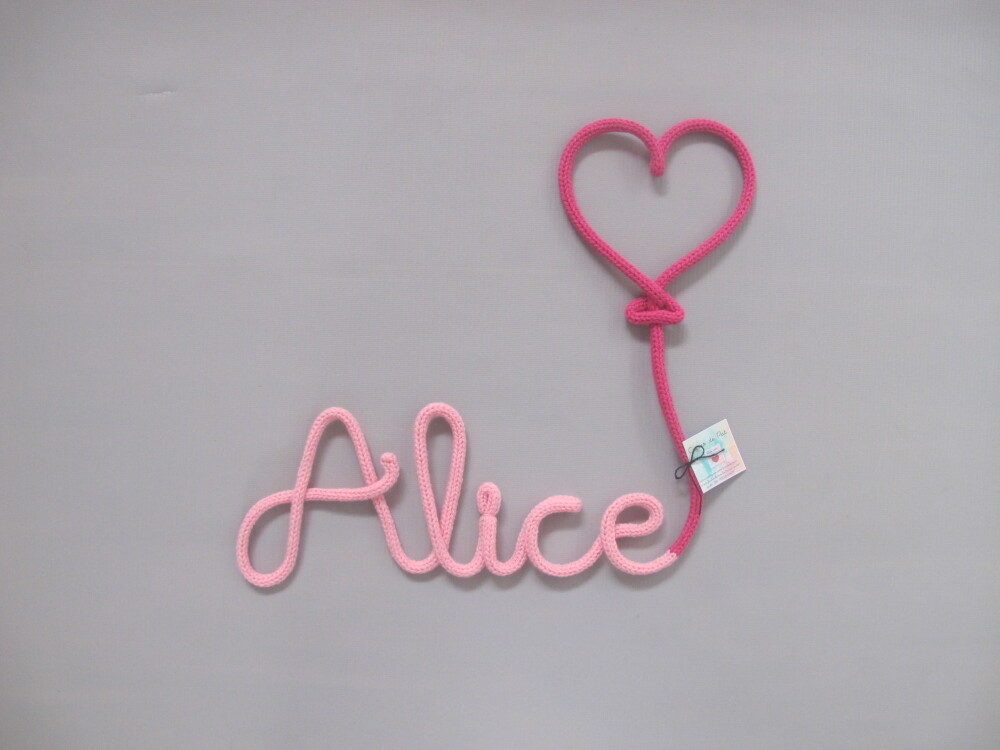 Porta Maternidade personalizado em tricotin