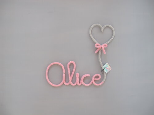 Porta Maternidade personalizado em tricotin