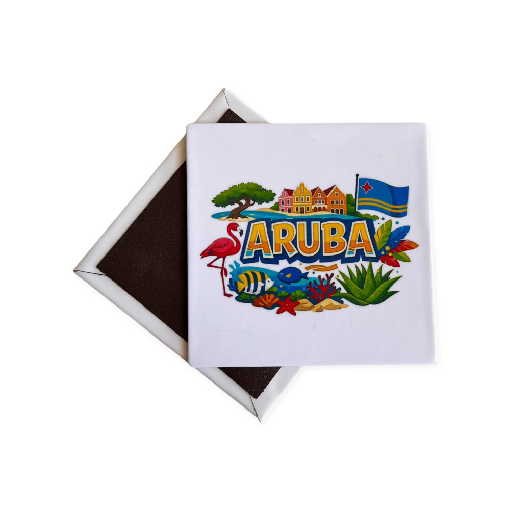 Imã Decorativo Lembrança - Aruba