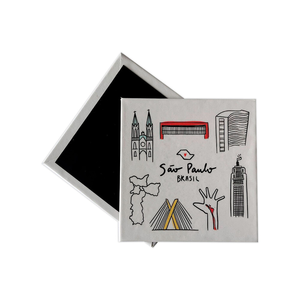 Imã Decorativo Lembrança - São Paulo