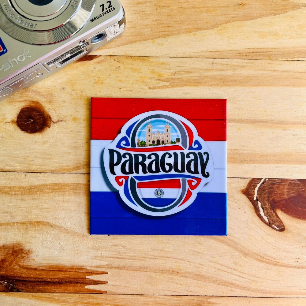 Imã Decorativo Lembrança - Paraguai