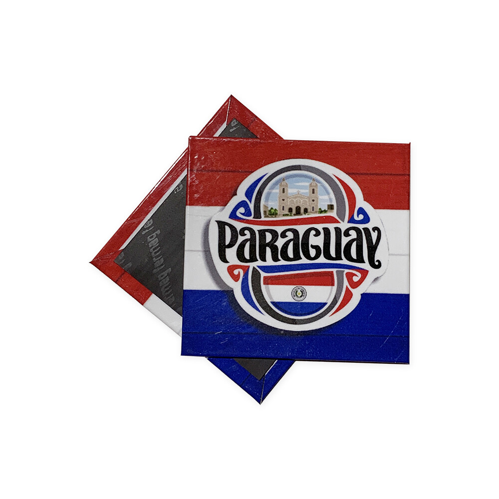 Imã Decorativo Lembrança - Paraguai