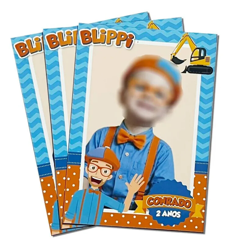 Imã Lembrança Aniversário - Blippi