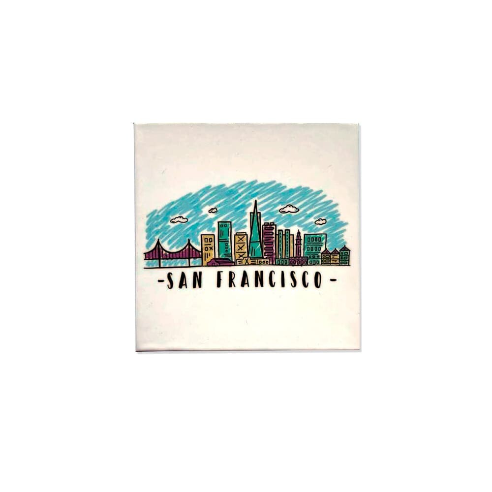 Imã Decorativo Lembrança - San Francisco