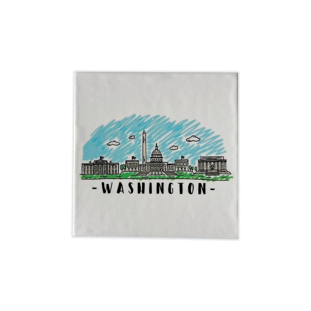 Imã Decorativo Lembrança - Washington