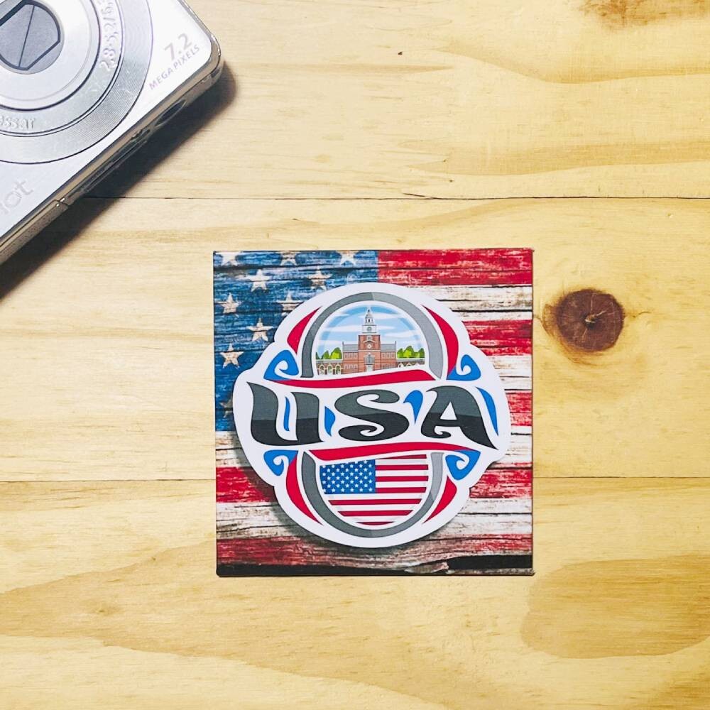 Imã Decorativo Lembrança - Estados Unidos Usa
