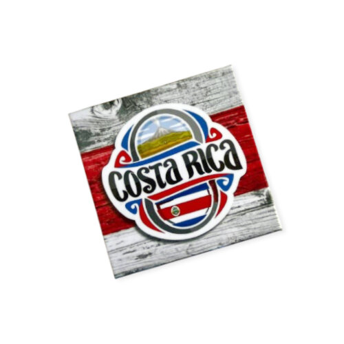 Imã Decorativo Lembrança - Costa Rica