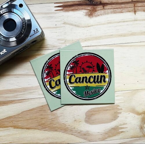 Imã Decorativo Lembrança - Cancun