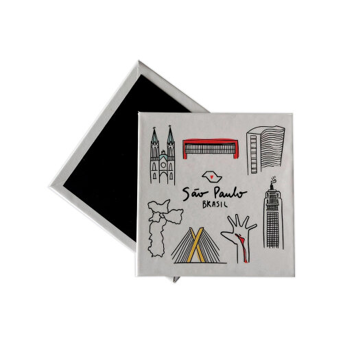 Imã Decorativo Lembrança - São Paulo