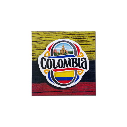 Imã Decorativo Lembrança - Colômbia