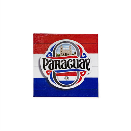 Imã Decorativo Lembrança - Paraguai