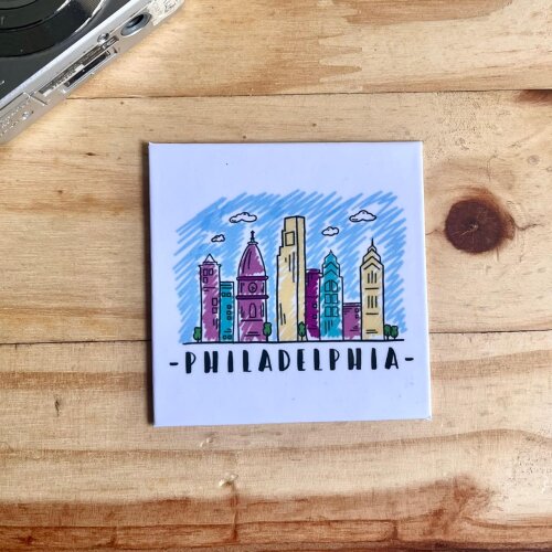 Imã Decorativo Lembrança - Philadelphia