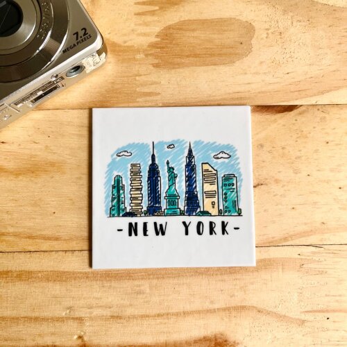 Imã Decorativo Lembrança - Nova York 2
