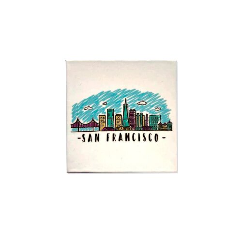 Imã Decorativo Lembrança - San Francisco