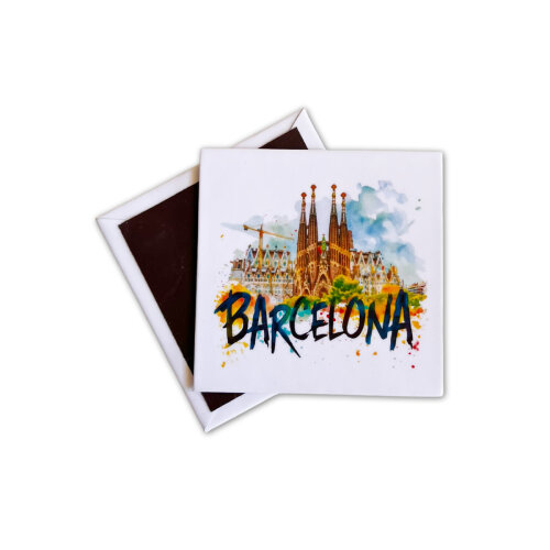 Imã Decorativo Lembrança - Barcelona Espanha