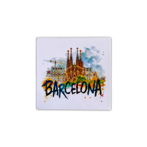 Imã Decorativo Lembrança - Barcelona Espanha