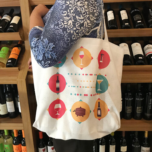 SACOLA PARA VINHOS - 3 GARRAFAS