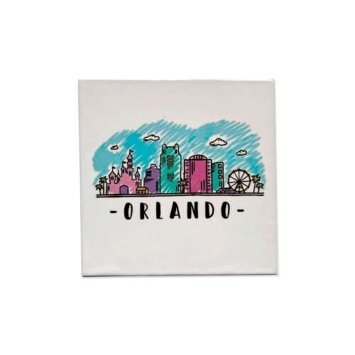 Imã Decorativo Lembrança - Orlando