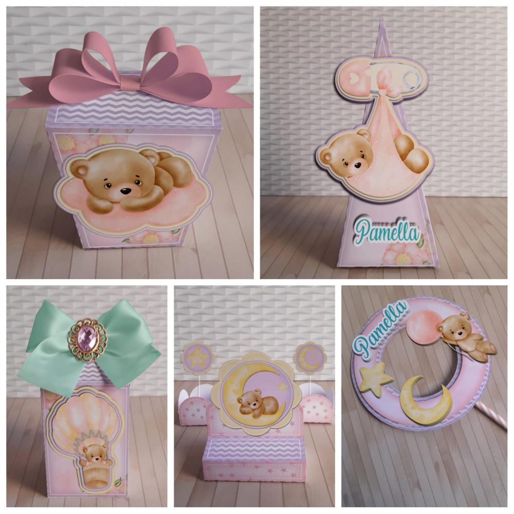 ARQUIVO DE CORTE DIGITAL URSINHA CHÁ DE BEBÊ STUDIO E PDF