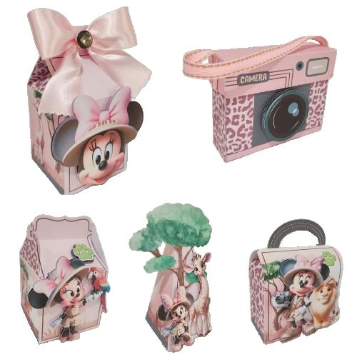 ARQUIVO DE CORTE DIGITAL MINNIE SAFARI LUXO STUDIO E PDF