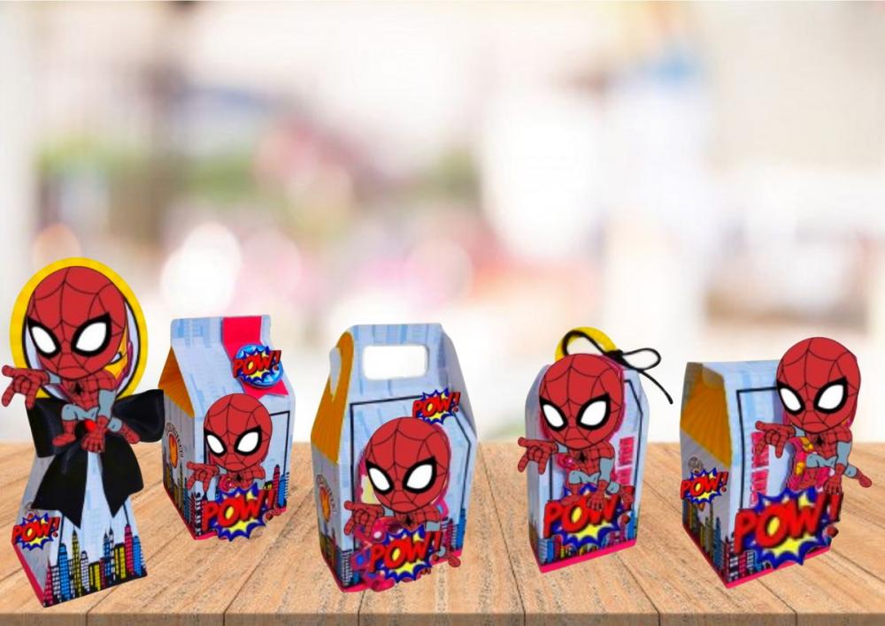 ARQUIVO DE CORTE DIGITAL HOMEM ARANHA CUTE LUXO STUDIO E PDF