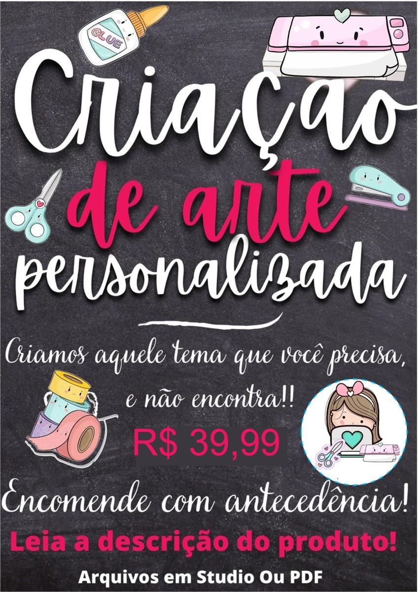 CRIAÇÃO SOB ENCOMENDA ARQUIVOS DIGITAIS STUDIO OU PDF.