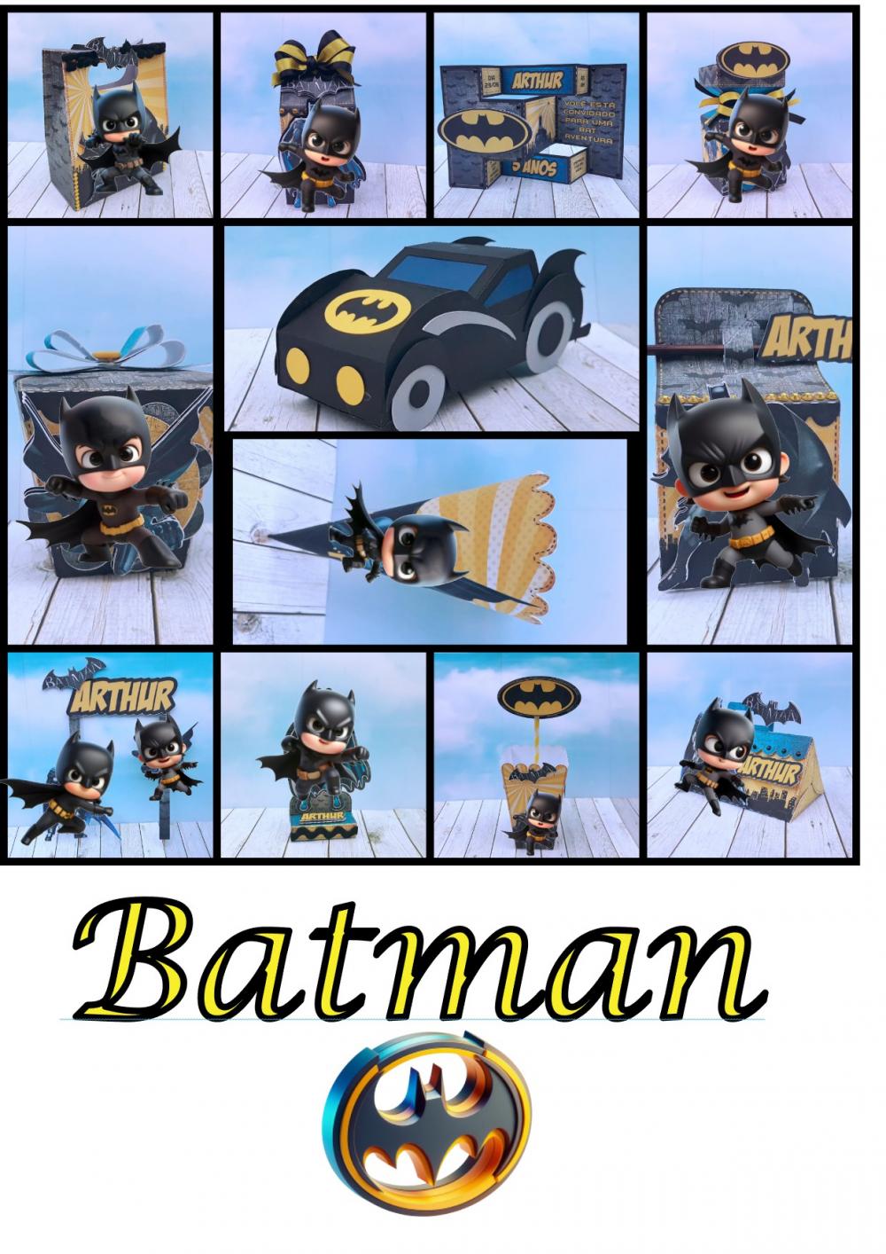 ARQUIVO DE CORTE DIGITAL BATMAN BABY STUDIO E PDF
