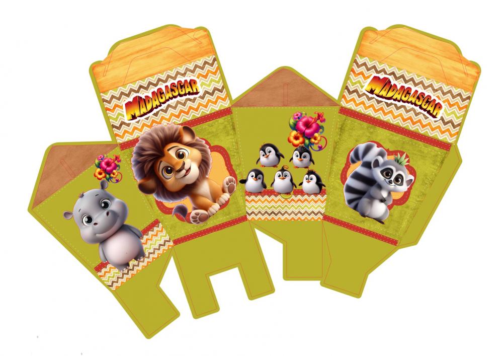 ARQUIVO DE CORTE DIGITAL MADAGASCAR BABY