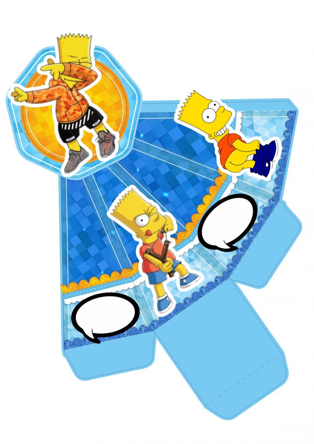 ARQUIVO DE CORTE DIGITAL BART SIMPSON STUDIO