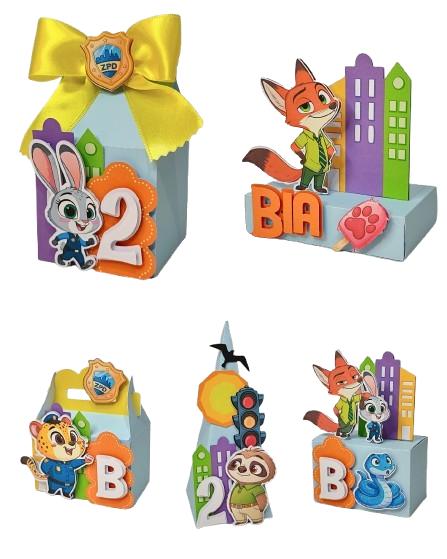 ARQUIVO DE CORTE DIGITAL ZOOTOPIA STUDIO E PDF