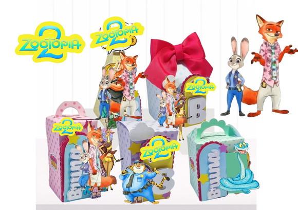 Zootopia 2 Arquivo de Corte Studio e pdf