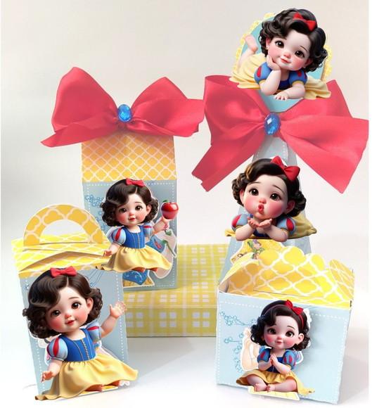 Branca de Neve Baby Cute Arquivo Digital Studio e pdf