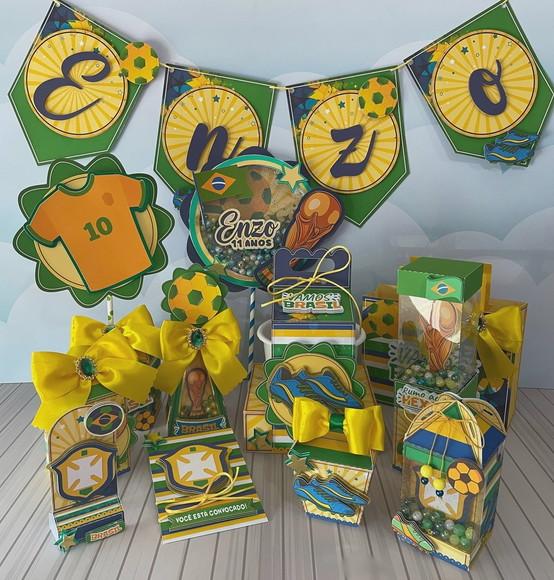 Arquivo de Corte Silhouette Futebol Brasil