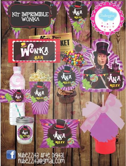 Arquivo Digital de Corte Willi Wonka Studio e pdf