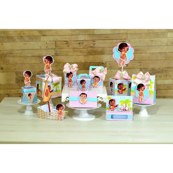 Arquivo Corte Digital Kit Moana Baby Luxo
