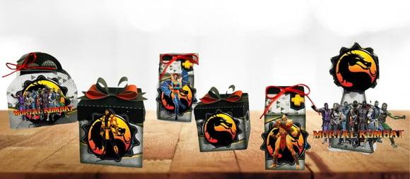 Arquivo Máquina Silhouette Festa Gamer Mortal Kombat