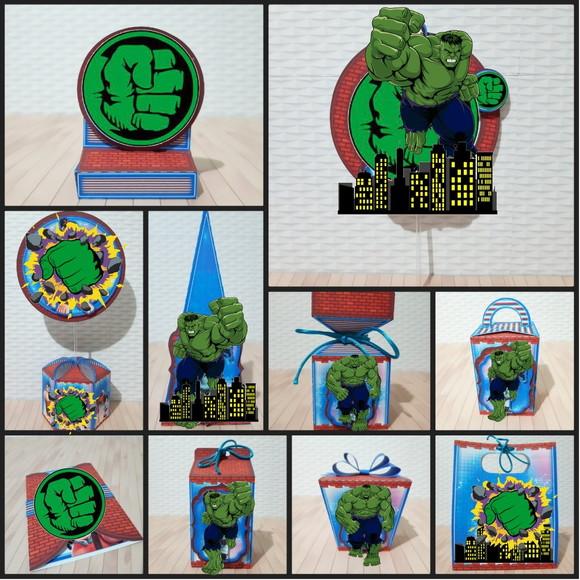 Arquivo Digital Silhouette Hulk Luxo