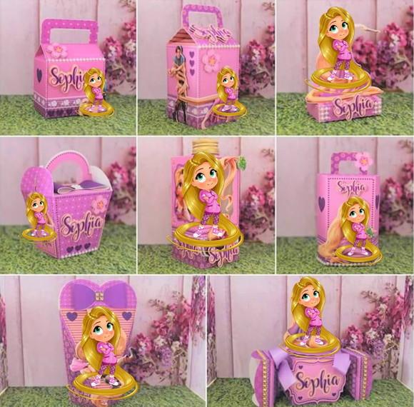 Arquivo Digital Silhouette Rapunzel Teen Luxo
