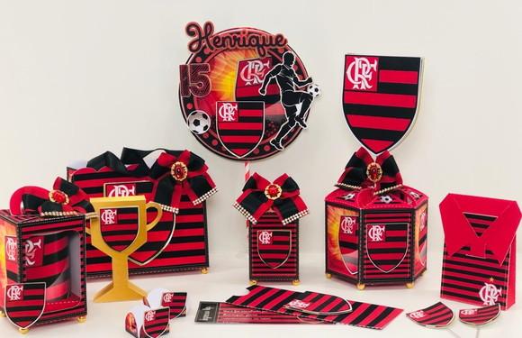Arquivo Caixa Silhouette Flamengo Luxo