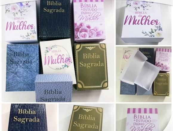 Arquivo Digital Caixas Biblia para 6 Doces Studio