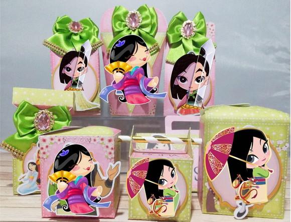 Arquivo Digital Silhouette Mulan Cute